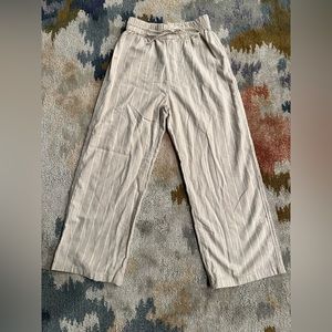 ⭐️NWT Abercrombie & Fitch Linen Blend Wide Leg Pants